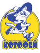 Логотип бренда детской обуви Котофей